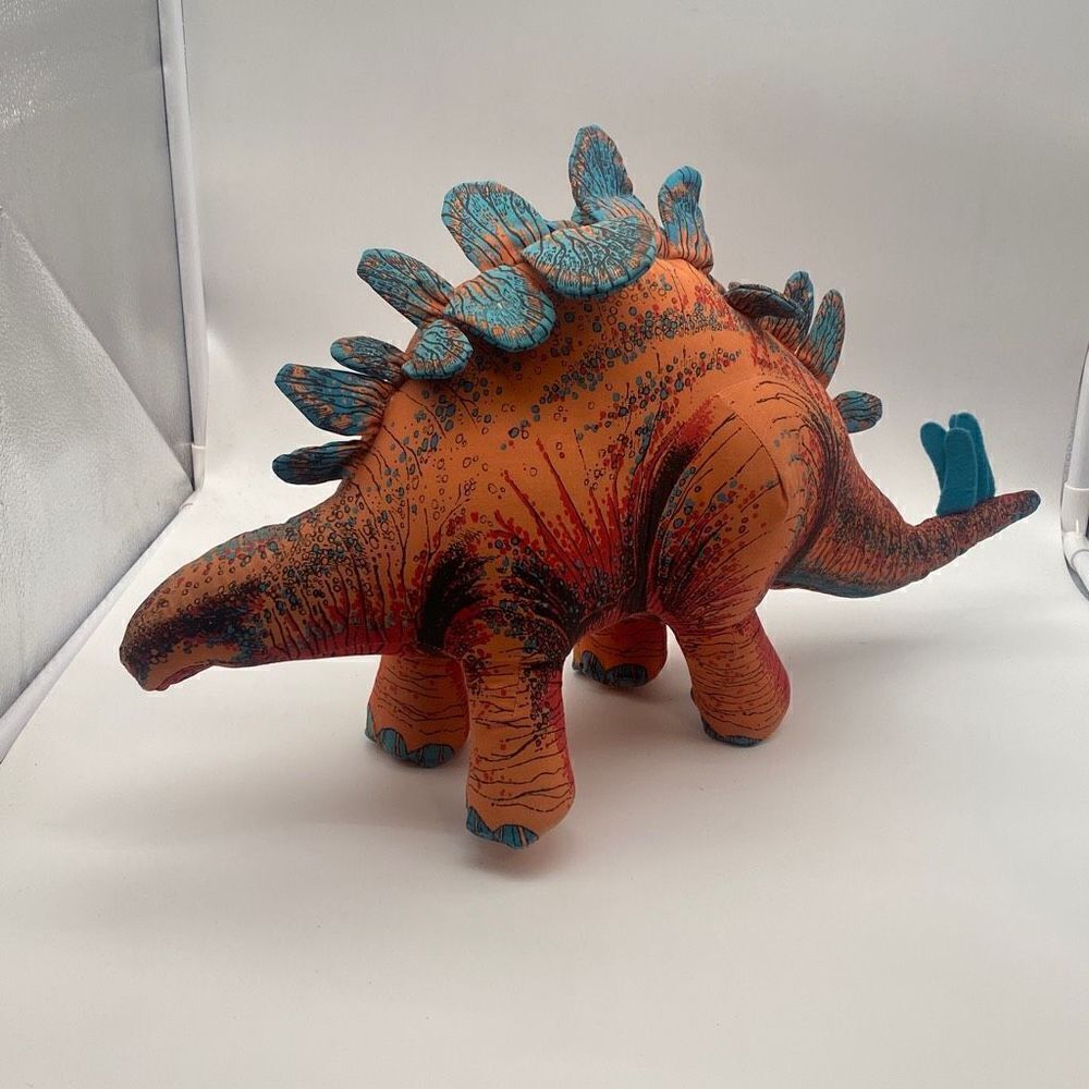 ‎Vintage 1992 Determined Productions Applause Dinosaur Stegosaurus Plush Doll